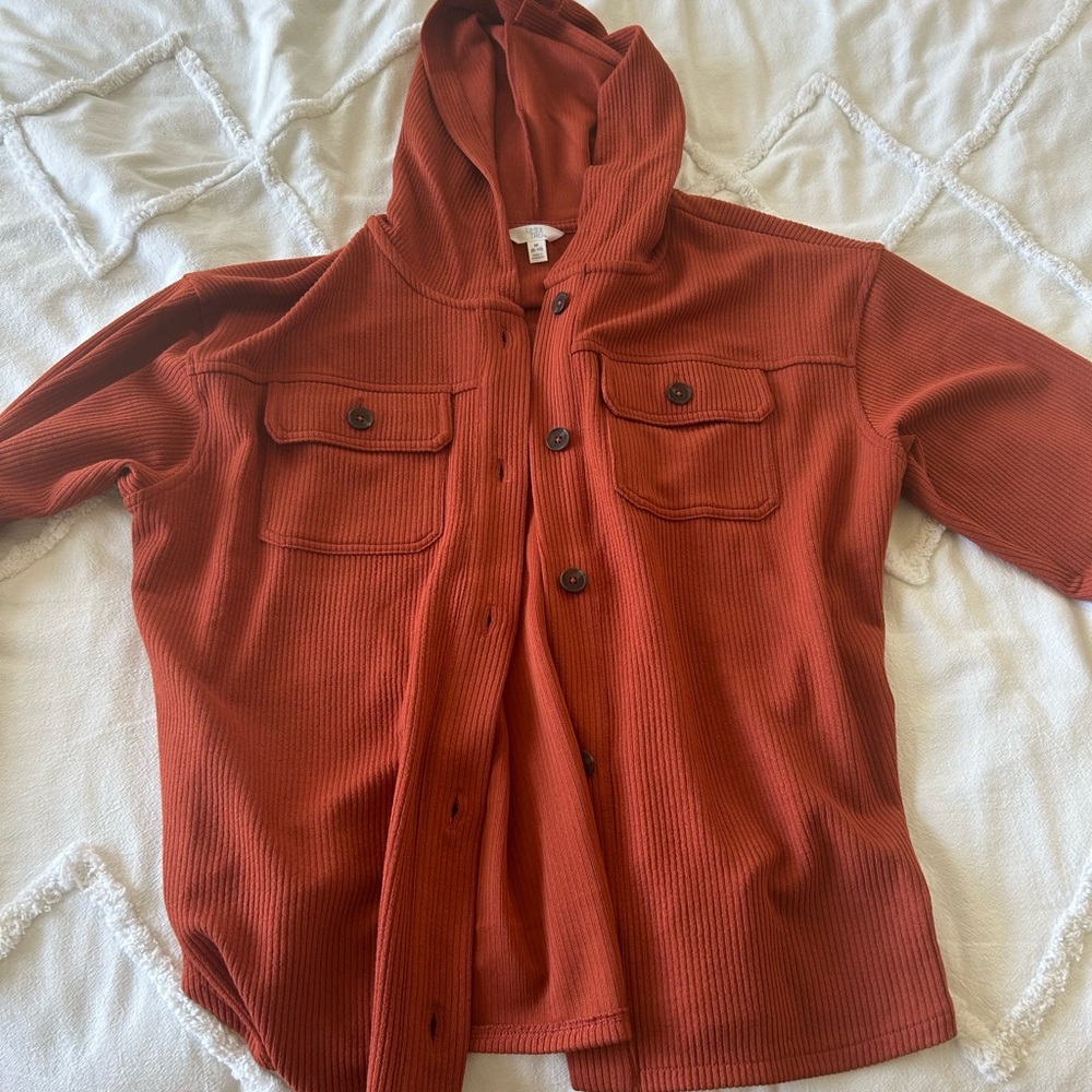 NWOT Time and Tru size medium burnt orange sweater
